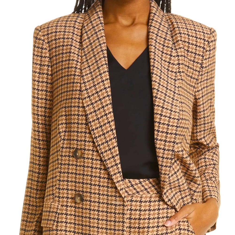 L’Agence Jayda relaxed double breasted blazer size 10